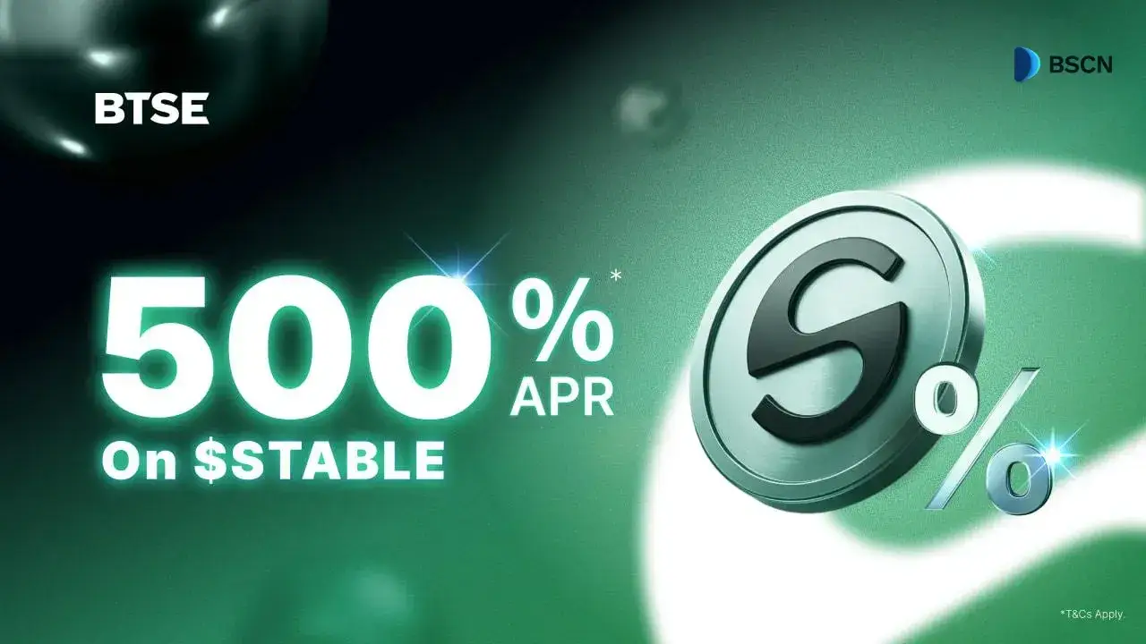 BTSE Unveils Stable Staking: A Major Initiative Offering Up to 500% APR